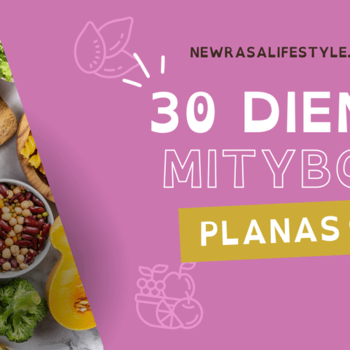 30 dienų individualus mitybos planas