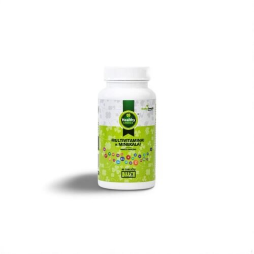 Multivitaminai ir mineralai „Healthy Choice“ 90 tablečių.