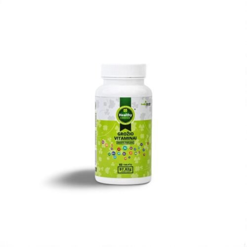 Grožio vitaminai „Healthy Choice“ 60 tablečių