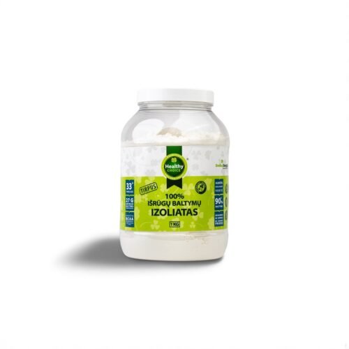 100% išrūgų baltymų izoliatas, 1kg