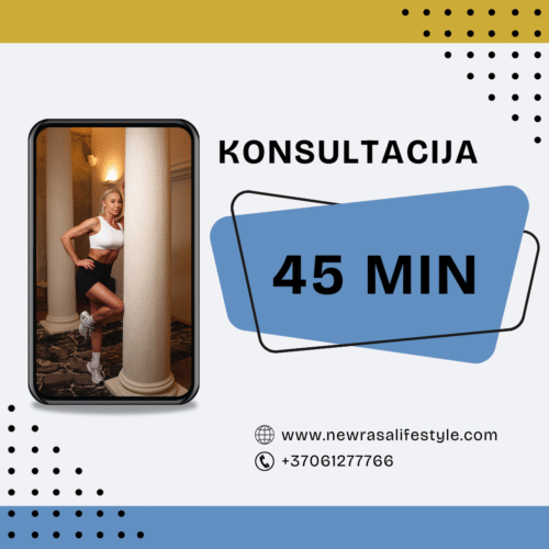 Konsultacija su Rasa Lifestyle – 45 min