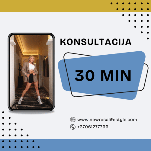 Konsultacija su Rasa Lifestyle – 30 min