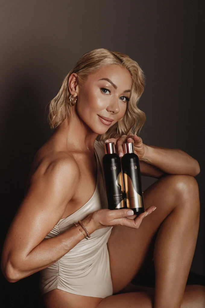 Fit for 50 giliai atstatanti plaukų kaukė - Lux Luster, 250 ml - Image 2